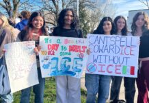 Over 100 Tigard High School Students Walk Out for “Free America” protest