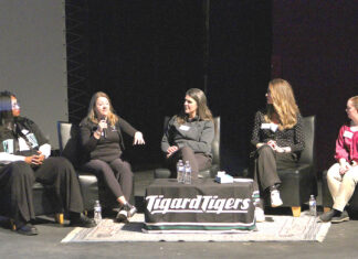 Tigard grads talk overcoming adversity at third annual Women in Sports Symposium
