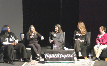 Tigard grads talk overcoming adversity at third annual Women in Sports Symposium