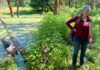 King City City Council vote protects Tualatin River wetlands, forcing Fischer Road to reroute Carla Bankston standing near a pond covered in green duckweed on the conserved 13-acre wildlife preserve in Tigard.