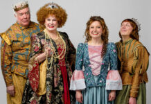The Princess You’ve been Waiting for has Arrived Once Upon a Mattress at Broadway Rose cast in costume