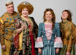 The Princess You’ve been Waiting for has Arrived Once Upon a Mattress at Broadway Rose cast in costume