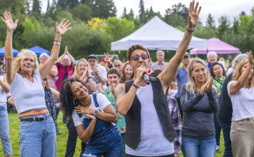 Tigard Celebrates 10 Years of Recreation Program Musical act Hit Machine playing at Cook Family Park as part of the Tigard Park and Rec Recreation Program’s 2025 Concert in the Parks series.