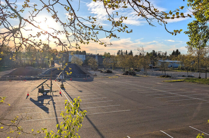 The city of Tigard’s development arm aims to turn the former Tigard Regal 11 cinema site near Southwest Pacific Highway into both a park and a development likely combining housing and retail. The city bought the now-empty city in August.