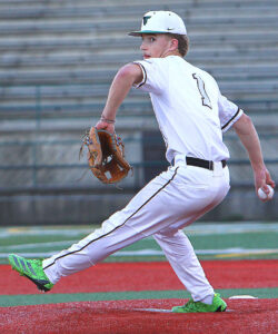 Tigard pitcher Andrew Hergert is one of the few players who saw some playing time last year, as the Tigers have a new look this season after 12 seniors from last year's team graduated.