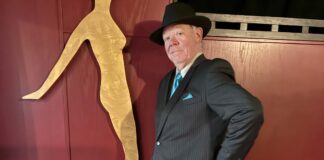 Mask & Mirror presents The Cover of Life Director Stan Yeend adopts a smug pose after casting Cover of Life.