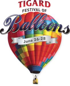 Festival of Balloons logo.