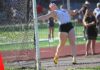 Tigard thrower closes out high school career with fourth straight state title Tigard senior Marissa Johnson competes in discus at the Three Rivers League en route to winning her fourth straight state title in the event, this one coming just three months after surgery for a torn labrum.