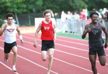 Tigard sports wrap up spring season Tigard’s Marcus Burton (right), seen at the Three Rivers League meet, captured the 200 meter state title to wrap up an impressive senior season.