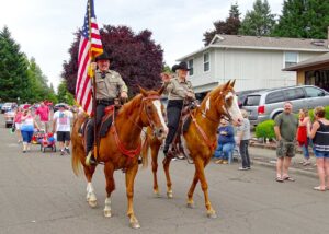The Middle of Millen Drive Independence Parade first began in 1997