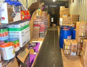 St. Vincent De Paul's food pantry is fully stocked and is open to the public 12 to 2:30 p.m. Mondays, Wednesdays and Fridays, 4:30 to 6:00 p.m. Tuesdays and Thursdays and 10 a.m. to 12 p.m. On Saturdays.