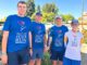 Peace Run Passes Through Tigard Teammates on the Sri Chinmoy Oneness-Home Peace Run ended their June 20 run from Otis, Oregon to Tigard at the Natural Grocers on Pacific Highway.