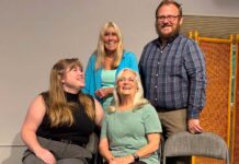 WilsonvilleSTAGE Brings A.R. Gurney’s ‘The Golden Age’ to Tualatin Heritage Center The cast and director of The Golden Age by A.R. Gurney at The Tualatin Heritage Center. Seated L to R - Emma Heesacker (Virginia) Phyllis Lang (Isabel) , standing L to R - Janet Steiger Carr (Director) and Jeff Gardner (Tom)