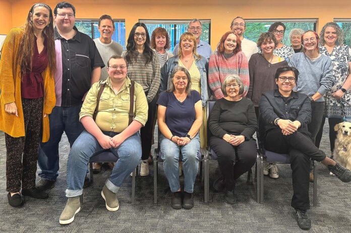 A photo of the cast of Arsenic and Old Lace