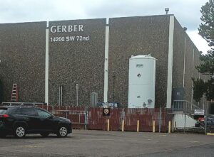 Gerber Gear is moving to Wilsonville from its current factory facility at 14200 72nd Avenue, seen here in September 2026.