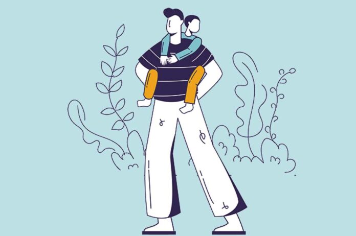 Select-Wisely-Man-and-Son-Illustration-01 Select Wisely Man and Son illustration