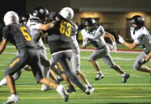 Tigard football opens season with three straight wins The Tigard football team is off to its best start in years, and a big reason is because of the play of junior running back Taison Cepeda, who has eight touchdowns in four games.
