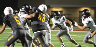 Tigard football opens season with three straight wins The Tigard football team is off to its best start in years, and a big reason is because of the play of junior running back Taison Cepeda, who has eight touchdowns in four games.