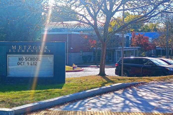 metzger-elementary Under a new proposal being considered by the Tigard-Tualatin School District, Metzger and Bridgeport elementary schools would be transitioned into dual language campuses by the end of the 2029-30 school year.